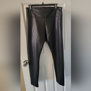 EXPRESS Black Faux Leather Leggings